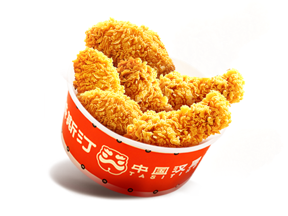 [餐饮单品]-塔斯汀-六六大顺辣翅桶